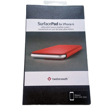 Twelve South SurfacePad Leather Folio Cover w' Stand iPhone 6 6s + ZAGG CLeaner picture