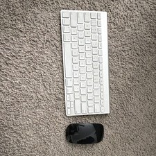 Apple Wireless Slim Aluminum Keyboard & Magic Mouse Bundle Silver/Black picture
