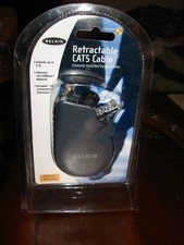 BELKIN RETRACTABLE CAT 5 CABLE ENCLOSURE RJ45-5' picture