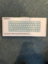 North Base Computer Keyboard - Blue:Compact Mechanical USB-A  Blue FAST SHIPPING picture