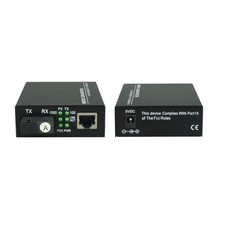 1Pair 10G + Fiber to RJ45 Media Converter RJ45 to + 10/100/1000M/26526 picture