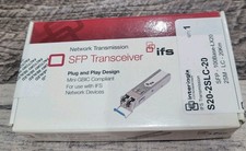 Interlogix IFS S20-2SLC-20 SFP Transceiver 100Base-LX SM LC 20km 1310nm NEW picture