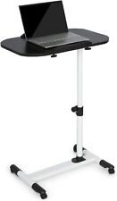 Magshion Mobile Portable Laptop Desk Stand Rolling Standing Black Black/White  picture