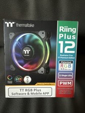 Thermaltake Ring Plus Premium 12 LED TTRGB+ Radiator 5 Fan Pack CL-F054-PL12SW-A picture