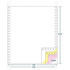 Sparco 01385 Computer Paper, 3 Part Carbonless, 9-1/2 x11