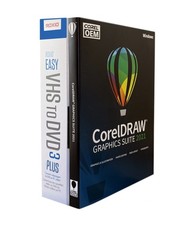 Roxio Easy VHS to DVD and CorelDraw Graphics Suite 2021 Bundle - Boxed Versions picture
