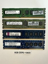 8GB Kit (4x2GB) DDR3 1333MHz PC3-10600 Desktop RAM Mixed Samsung Kingston Nanya picture