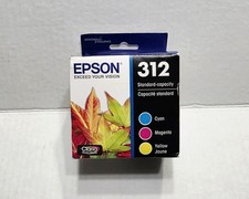 Epson 312 CMY Color Ink Cartridge Set Standard Capacity Exp 10/28,New picture