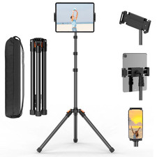 72 in. Tablet Stand, 360° Rotating Tablet Tripod, Height Adjustable Floor Stand picture