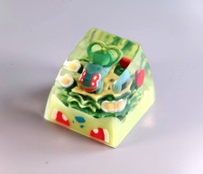 Handmade Pokemon Keycaps Custom Artisan Resin Pikachu Gengar Charizard Snorlax picture