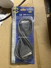 NOS Belkin 10’ Bi-directional Premium Parallel Printer Cable PC picture