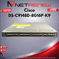 Cisco MDS 9148  DS-C9148D-8G16P-K9 Multilayer Fabric Switch picture