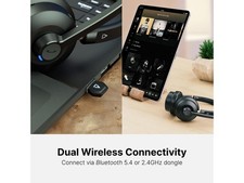 Creative Chat Wireless On-Ear Headset with Noise-Cancelling Boom Mic, Wireless picture