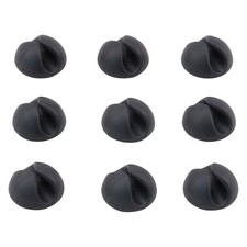 Bluelounge CableDrop Mini Black - Cable Management System for 1 Pack, picture