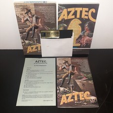 1982 Aztec (Adventure) - Commodore 64 - UNTESTED - by Datamost & Paul Stephenson picture