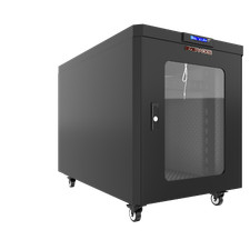 Sysracks 12U 35 Inch Depth Silent Soundproof Quiet Acoustic Server Rack Cabinet  picture