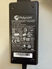 POLYCOM PSC18U-480 48V  0.38A  AC Power Supply With AC Cord picture