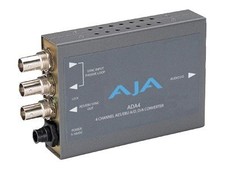 AJA ADA4 Bidirectional A/D & D/A Audio Converter 4-Channel Bi-Directional Audio picture