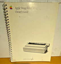 1988 Apple ImageWriter II Owner's Guide Manual 030-0423-A picture