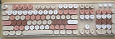 Mofii Sweet Retro Colorful Keyboard Only No Mouse/Receiver Parts/Not Working picture