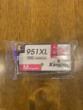 Kingjet Ink Cartridge 951XL Magenta High Yield BRAND NEW SEALED picture