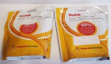 2pks Genuine Kodak 10 Series Kodacolor Ink Cartridge All 5 Inks Kit Exp-2009 New picture