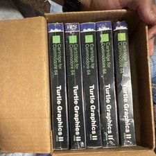 Human Engineered Software Turtle Graphics II C503 Cartridge 5x for Commodore 64 picture
