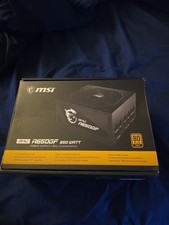 MSI Mag A650GF 650W 80 Plus Gold Modular Power Supply with Cables picture