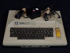 VTG 1980s Atari 800 Home Computer Console w Power Supply Powers On Untested picture