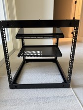 VEVOR 10U Open Frame Network Rack Wall Mounted Server Rack picture
