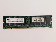 MICRON, DUAL RANK MEMORY MODULE, MT18LSDT1672AG-10EF7, 128MB, 100MHZ picture