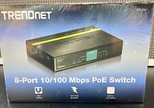 New/Sealed TRENDnet 8-Port 10/100 Mbps PoE Switch TPE-S44 picture