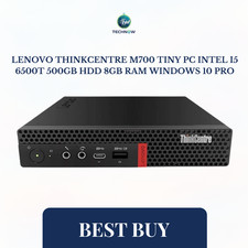Lenovo ThinkCentre M700 Tiny PC Intel i5 6500T 500GB HDD 8GB RAM Windows 10 pro picture