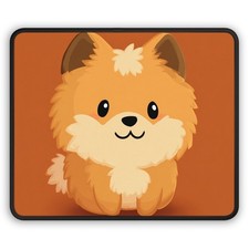 Cute Fluffy Pomeranian Mouse Pad | Cute Dog Gaming Mouse Pad picture