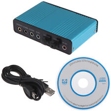 USB Sound Card 6 Channel 5.1 Optical External Audio Card CM6206 Chip_ro picture