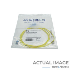 New 2M LC to SC LC-SC Fiber Patch Cable G652D Yellow Duplex picture