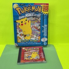 The Learning Company Pokémon Project Studio Blue Kids Art CD picture