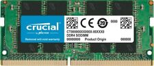 Crucial 32GB DDR4 3200 MHz PC4-25600 SODIMM 260-Pin Laptop Memory CT32G4SFD832A picture