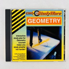 Cliffs StudyWare Geometry PC On CD ROM Win/Mac Software picture