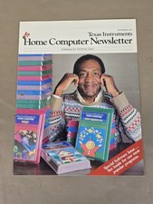 Texas Instruments Home Computer Newsletter September 1983 Bill Cosby P-479 picture