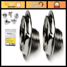Replacement PC Mounting Screws #6-32 x 1/4in Long Standoff Screw Kit - 100 Pack picture
