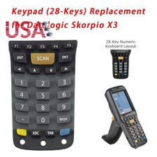 28-Keys Numeric Keypad Replacement for Datalogic Skorpio X3 2D Scanner NEW US picture