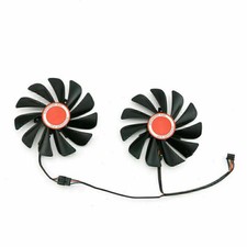 Graphics Card Cooling Fan Cooler Fan for XFX RX580 590 8G Black Wolf Edition picture