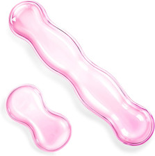 Ergonomic Gel Wrist Rest Set anti Slip Silicone Keyboard and Mouse Pad Clear picture