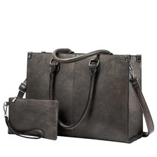 Laptop Tote Bag for Women, 15.6 Inch Professional Work Bag with Matching Clut... picture