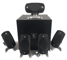 Logitech Z-5300 THX 5.1 Surround Sound Speaker System Complete Tested Works picture