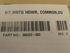 HP 360322-003 Kit Mntg HDWR Common 2U picture