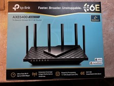 TP-Link AXE5400 Tri-Band WiFi 6E Router (Archer AXE75) New Open Box picture