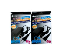 AC to DC Converter AC/DC Adapter 10A 120W Car Cigarette Lighter Socket LOT OF 2 picture