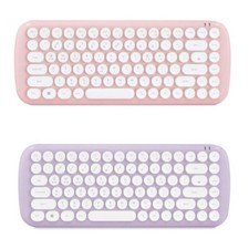 Actto Retro Pop Mini Bluetooth Wireless Keyboard Korean / English Layout / BTK-03 picture